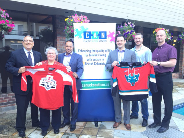 Kelowna Rockets team up with Canucks to help kids with autism - image