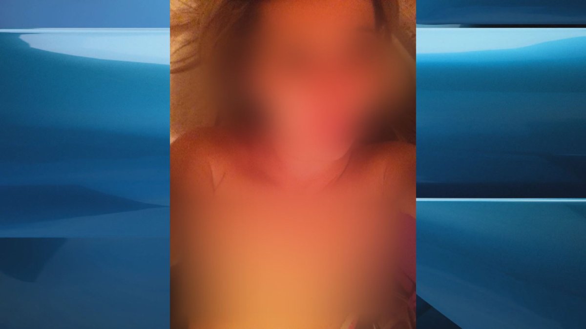 A picture of a naked woman has been shared without her consent.