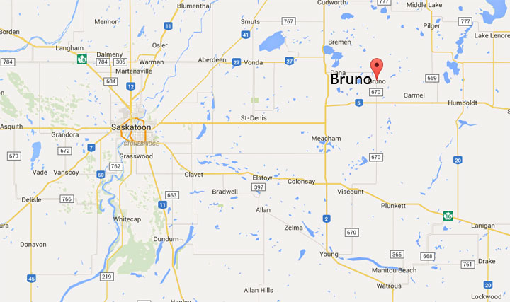 A 71-year-old missing man’s body was discovered Tuesday by the RCMP underwater recovery team near Bruno, Sask.