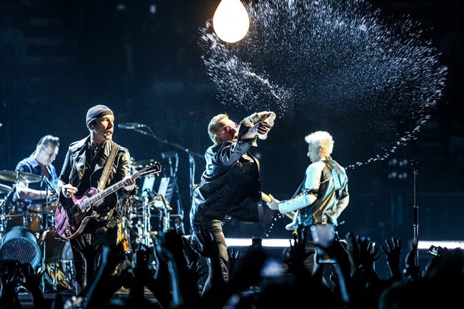 U2, pictured on May 26, 2015.