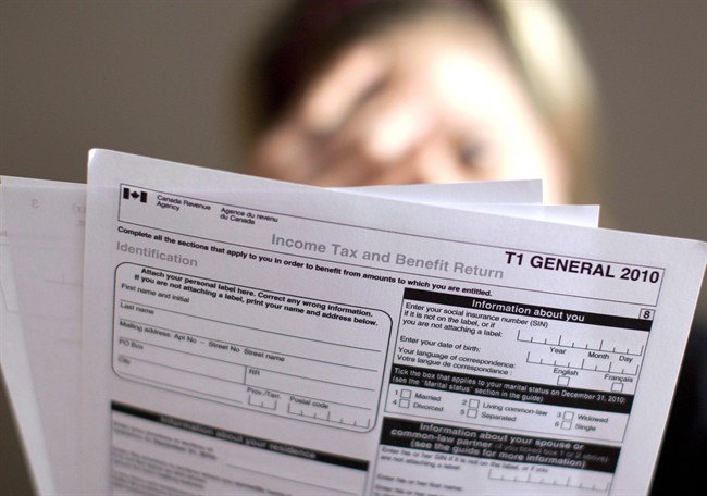 Canadian households with an income of $79,000 spend about 42 per cent of that on tax.