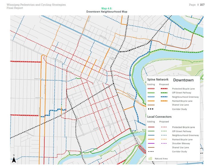 Cycling, walking plan goes up for debate at Winnipeg City Hall ...