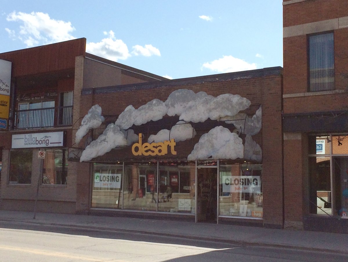 Desart Gift and Accessories will close its doors July 1st. 