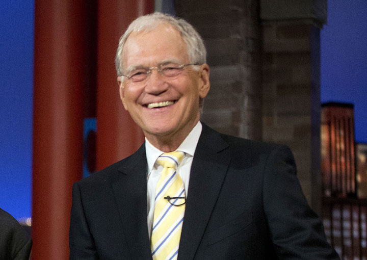David Letterman, pictured in May 2015.