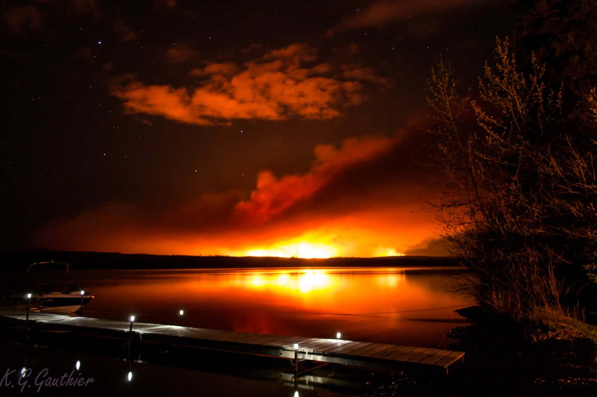 UPDATE: Wildfire south of Norman Lake now 17,000 hectares in size, 20% contained - image