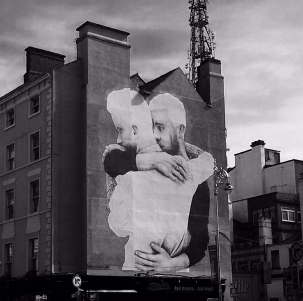 The Joe Creslin mural in Dublin is getting worldwide attention ahead of Friday's referendum