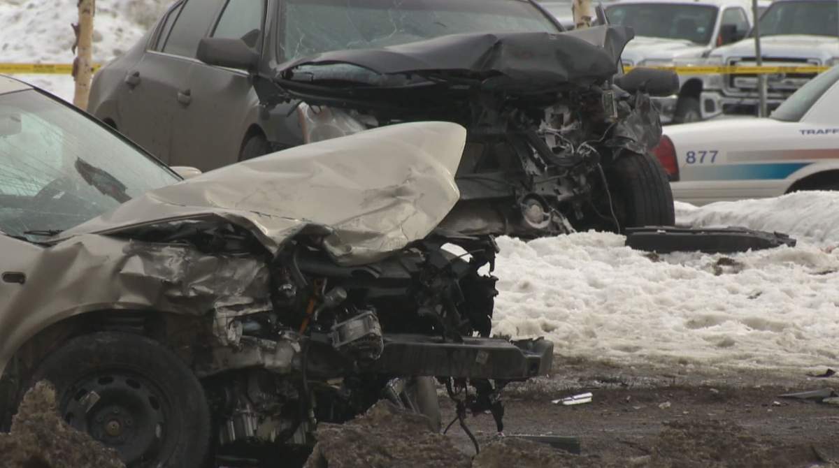 Annie Cecelia Walden died after her car was struck by an unmarked Edmonton police car at the intersection of 75 Street and 76 Avenue in March 2012.