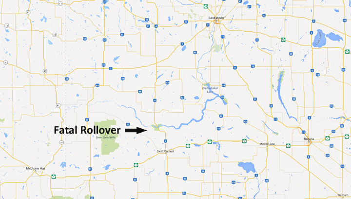 Teen dead, two in serious condition after a rollover on a Saskatchewan grid road.