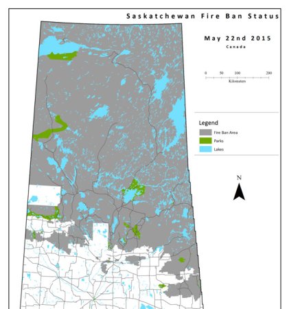 Fire bans in place across Saskatchewan as wildfire risk extreme ...