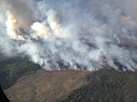 Update: Wildfire South Of Norman Lake Now 17,000 Hectares In Size, 20% 