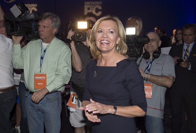 PC leadership hopeful Christine Elliott has gained the support of MPPs Ted Arnott and Michael Harris.