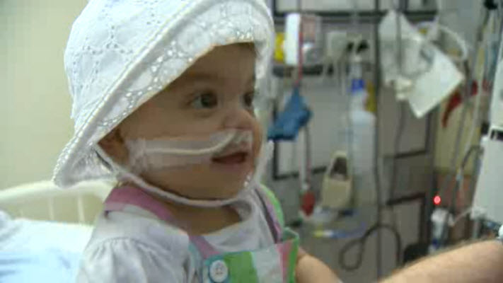 Nine-month-old Delfina Budziak from Vaughan, Ont., successfully received a portion of her mother's liver after a huge response from potential donors on social media to save the little girl.