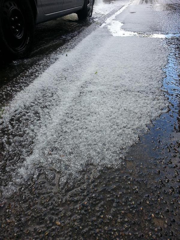 B.C. dealing with wacky weather – Snow, rain, hail and some sun - image