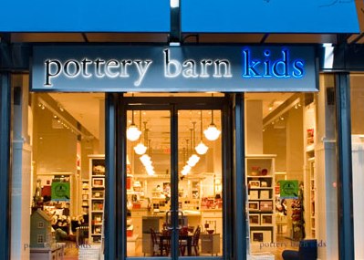 A Pottery Barn Kids store.
