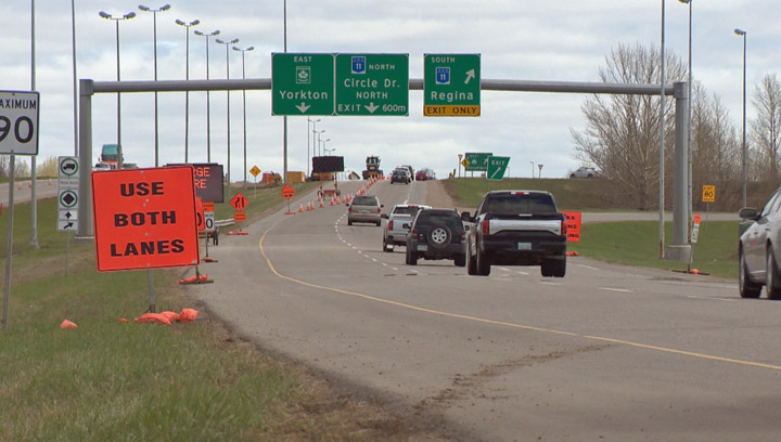 A second long-term road repair project could hamper Saskatoon drivers, this one at the cloverleaf for highways 11 and 16.