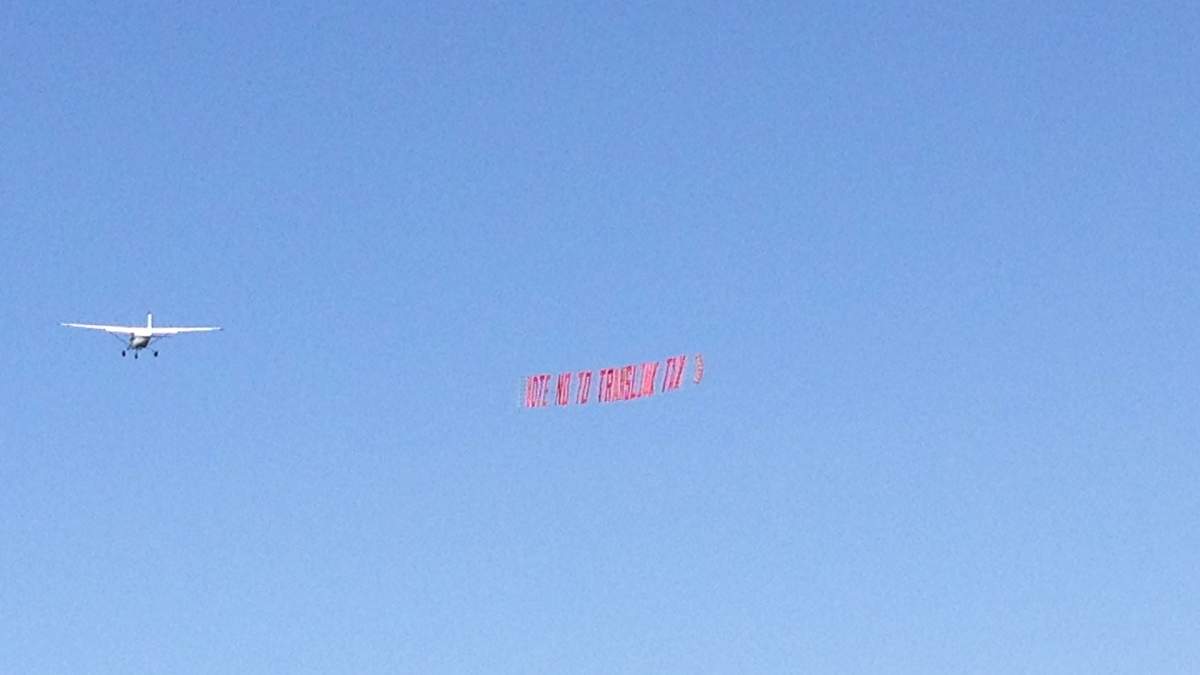 ‘Vote no’ side takes off in transit plebiscite - image