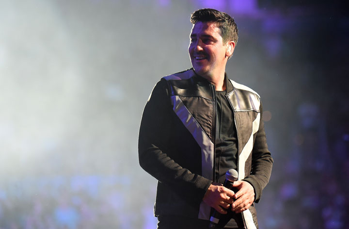 Jonathan Knight, pictured on May 1, 2015.