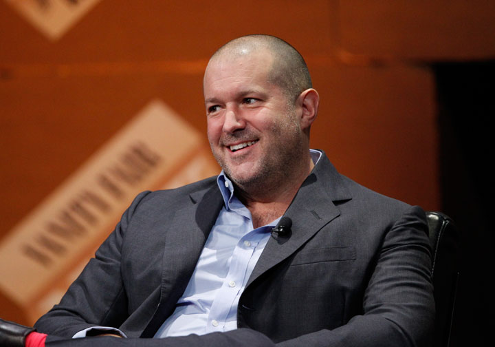  Apple Senior Vice President of Design Jonathan Ive speaks onstage during 'Genius by Design' at the Vanity Fair New Establishment Summit at Yerba Buena Center for the Arts on October 9, 2014 in San Francisco, California.