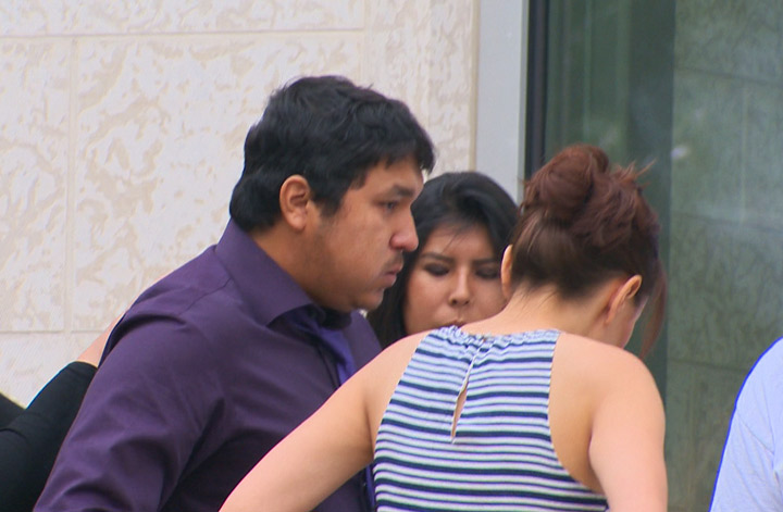 Sentencing submissions were heard at Joesph Ledoux’s (left) trial, guilty of dangerous driving causing death after a woman was struck and later died in hospital.