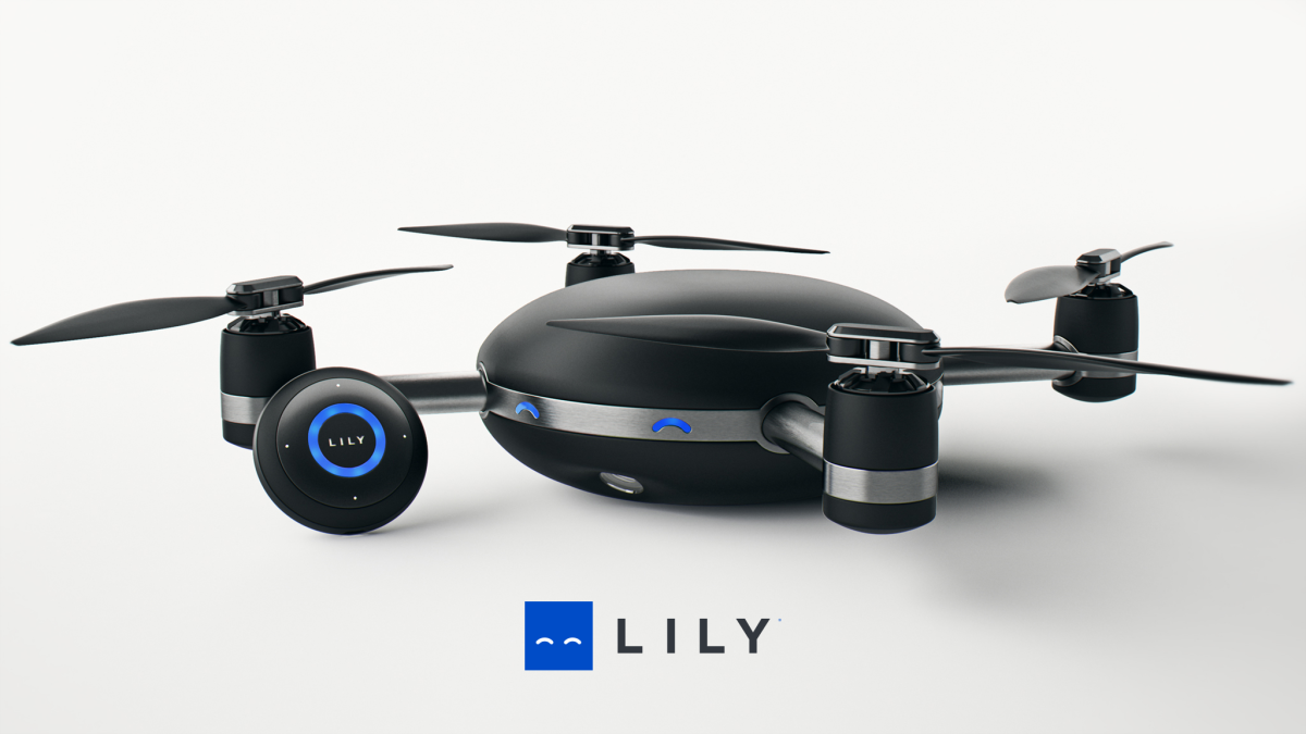 The Lily Cam merges quadcopter and visual recording technology to create the worlds first throw-and-shoot camera