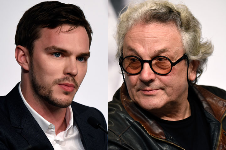'Mad Max: Fury Road' actor Nicholas Hoult, left, and director George Miller.