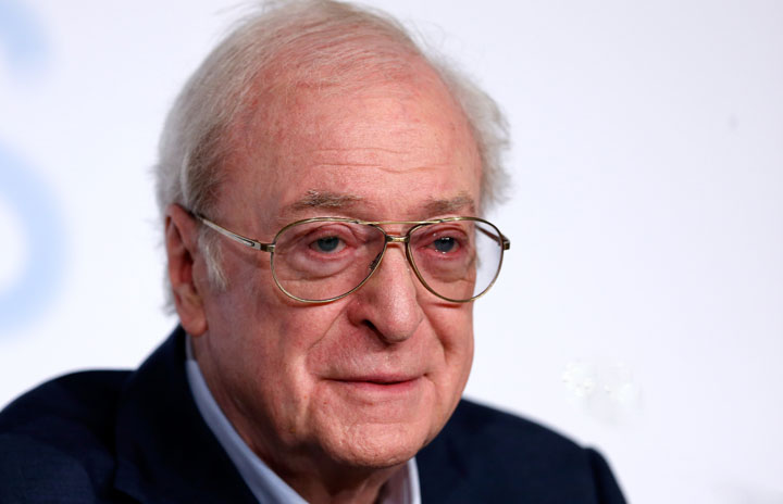 Michael Caine, pictured on May 20, 2015.