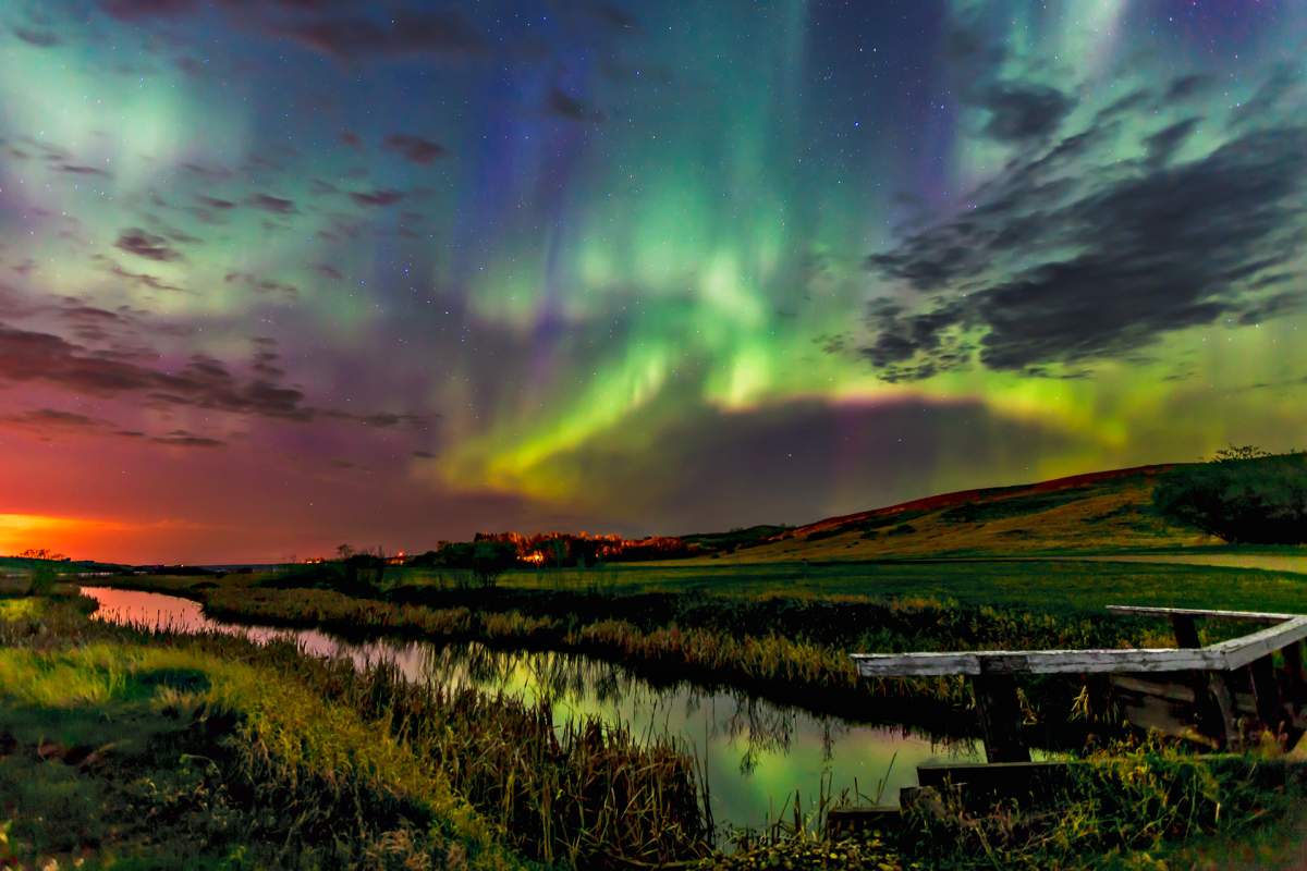 Saskatchewan is one of the best places to view the Northern Lights.