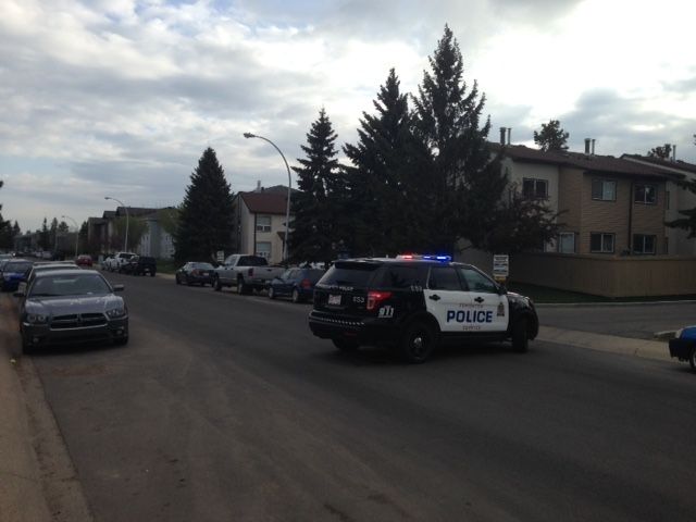 Edmonton police are looking for several suspects after a shooting in Mill Woods, Friday, May 15, 2015. 