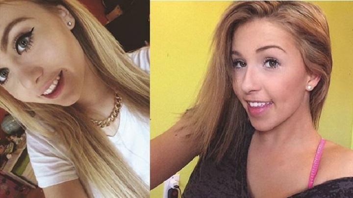 Polinah Ouskova, 15 (left) and Abigail Bergman, 14 (right), were both reported missing since Monday.