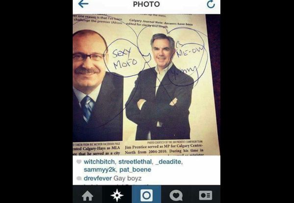 Drever homophobic remarks