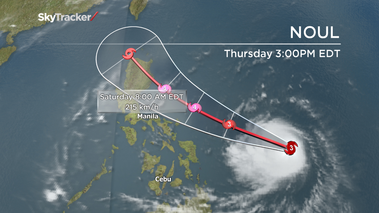 Typhoon Noul Heading Towards Philippines | Globalnews.ca