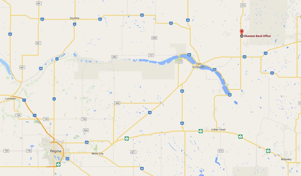 A 20-year-old man is dead after being thrown from a vehicle on the Okanese First Nation.