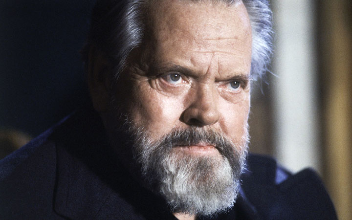 Orson Welles, pictured in 1982.