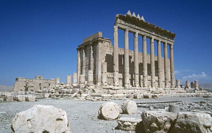 Roman ruins, Palmyra, Syria.