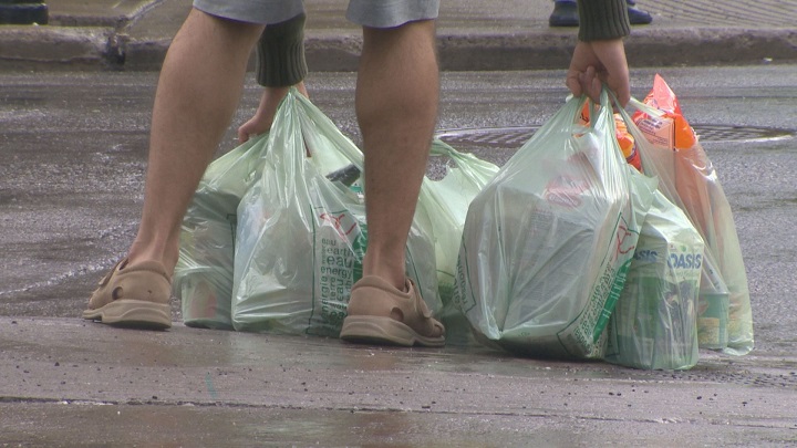 The city of Montreal has begun a public consultation on banning the use of plastic bags in grocery stores and depanneurs.