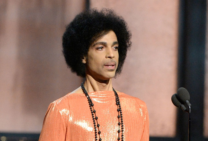 Prince, pictured in February 2015.