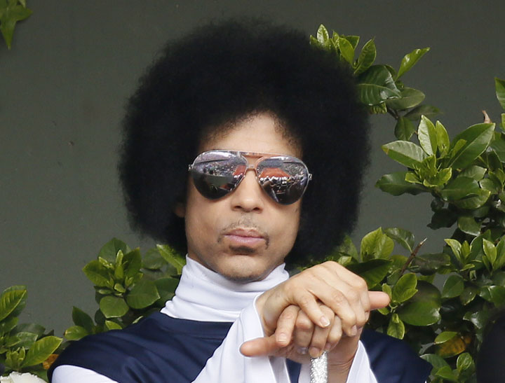 Prince, pictured in June 2014.