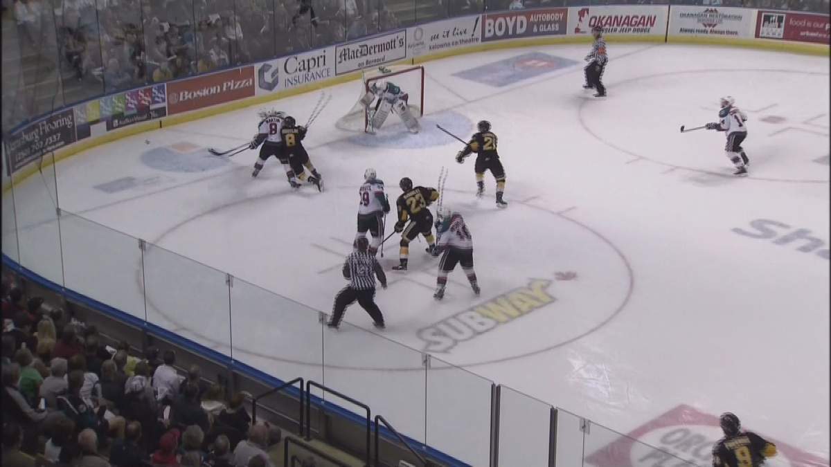 Kelowna Rockets take a commanding 3-0 series lead over the Brandon Wheat Kings - image