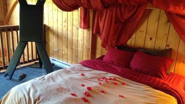 This place is described as a “kinky west coast getaway.”