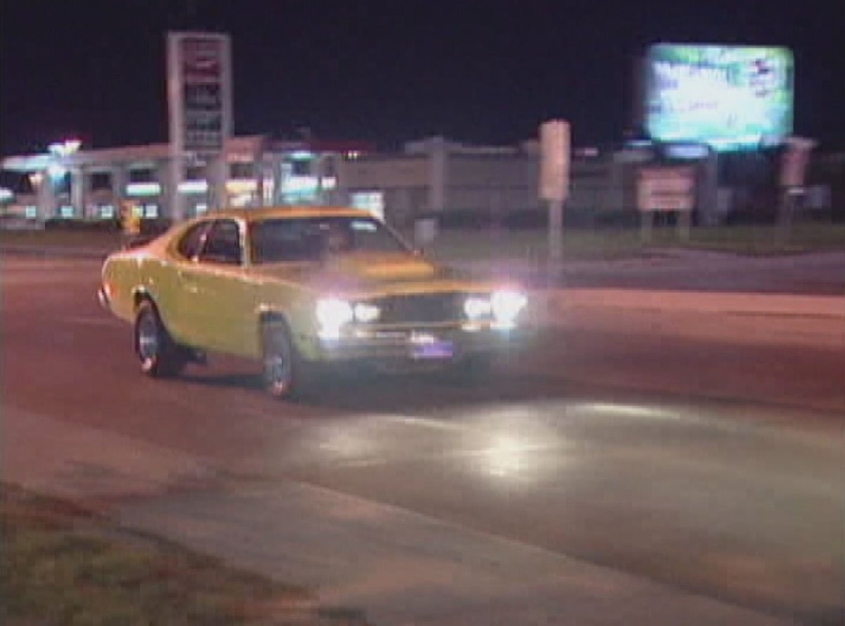 In this file photo a classic muscle car drives during the Sunday cruise night.