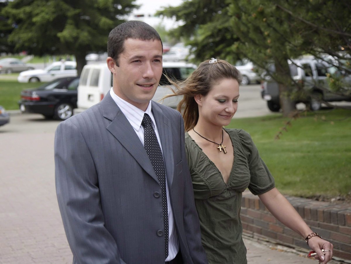 Shawn Hennessey and his wife Christine, shown in a 2008 file photo. 