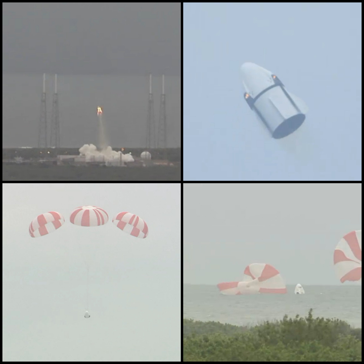 SpaceX crew abort system test a success - image