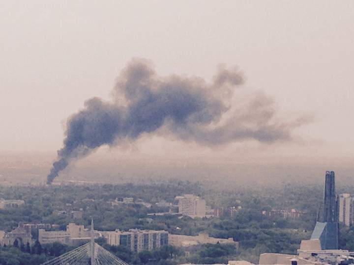 St. Boniface fire Winnipeg May 25 2015