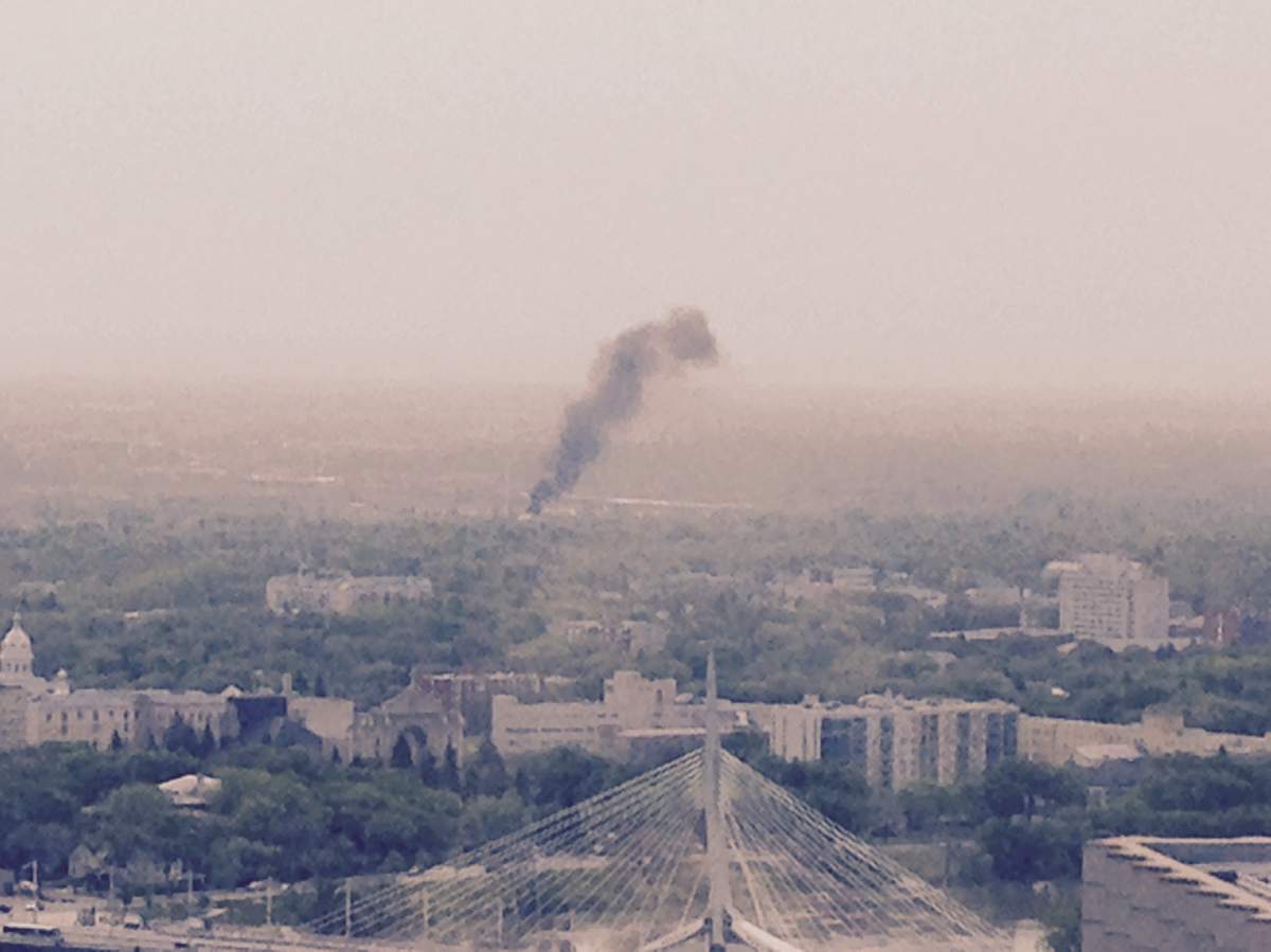 St. Boniface Winnipeg rail car explosion