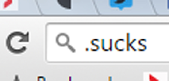 Trademark holders have until June 1 to register .suck domains