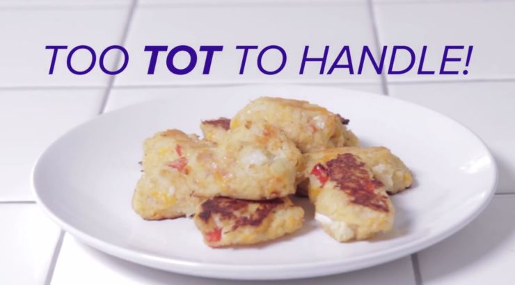 Have trouble getting your kids to eat their vegetables? Try these cauliflower tater tots!