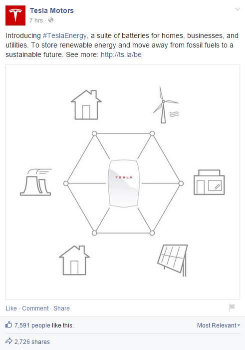 Tesla unveils batteries to power homes and businesses - image