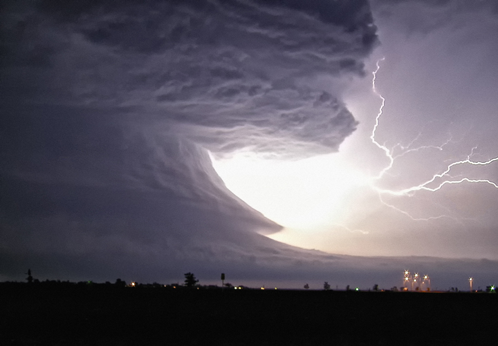 Severe weather season is upon us, though not all thunderstorms are as impressive as this one.
