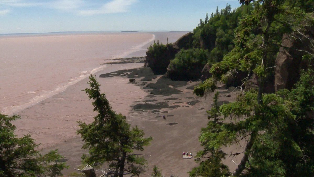 FILE - The Bay of Fundy in New Brunswick.