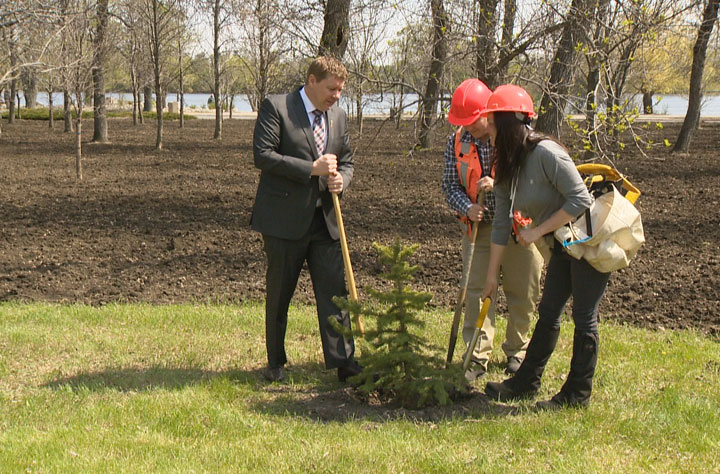 The Saskatchewan Ministry of Environment officially launches its spring forest renewal program.